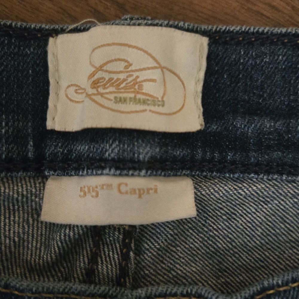 Levi's 515 Capri Size 8 (30x17) - Picture 3 of 8